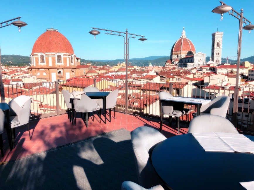 B-Roof, The Rooftop Bar At Hotel Baglioni In Florence - Piazza Dell ...