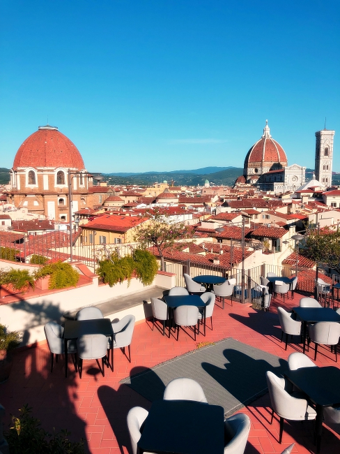 B-Roof, The Rooftop Bar Of Grand Hotel Baglioni In Florence - Within ...